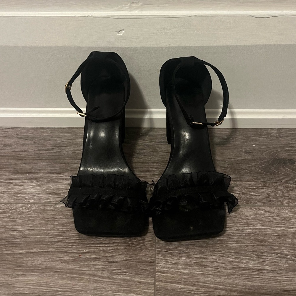 Elegant Black Women's Heels